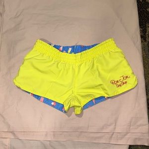 ron jon surf shop girls size 9 reversible shorts